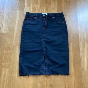 Mango denim skirt size 6